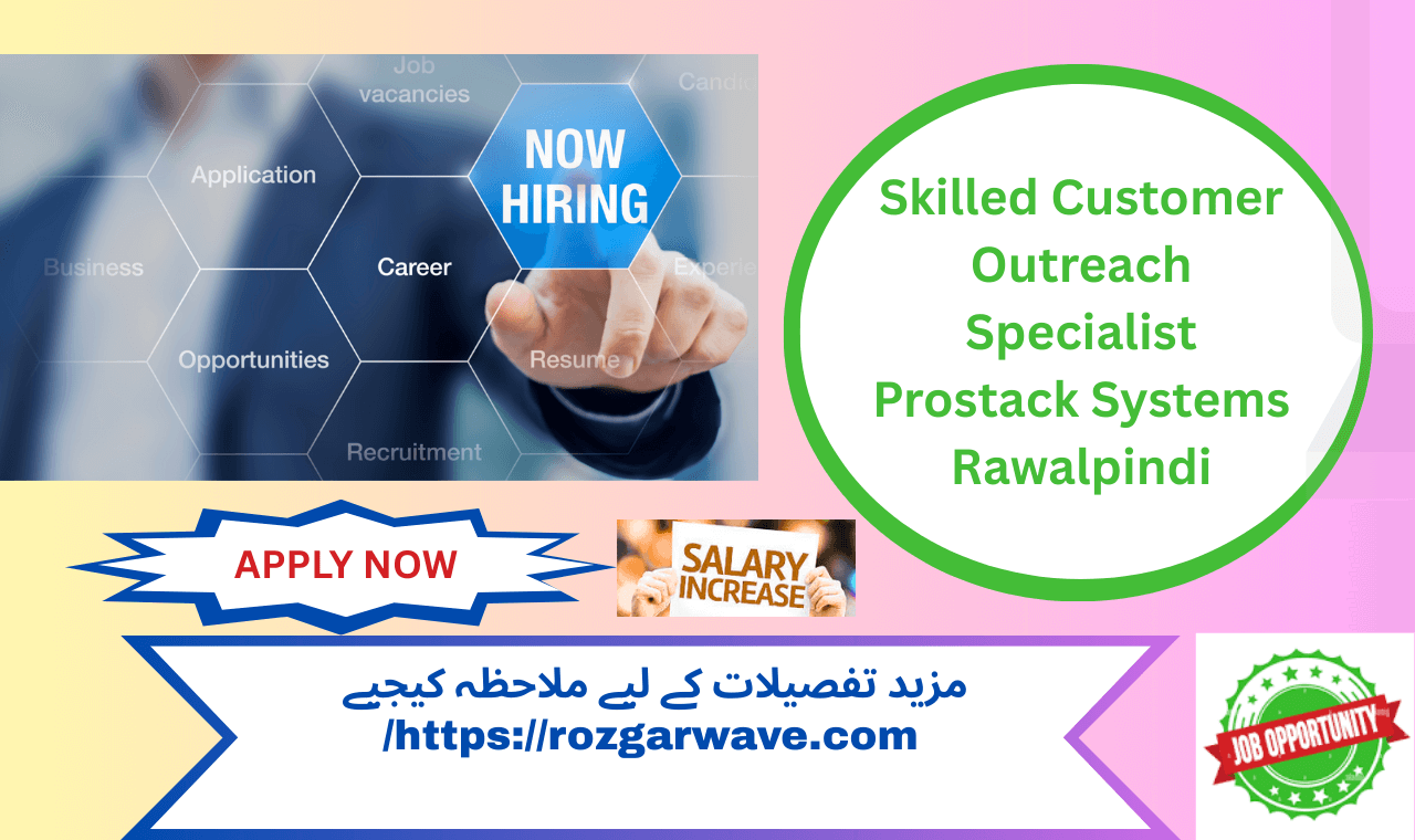 Professional customer outreach specialist engaging with clients and driving communication success at Prostack Systems, Rawalpindi.