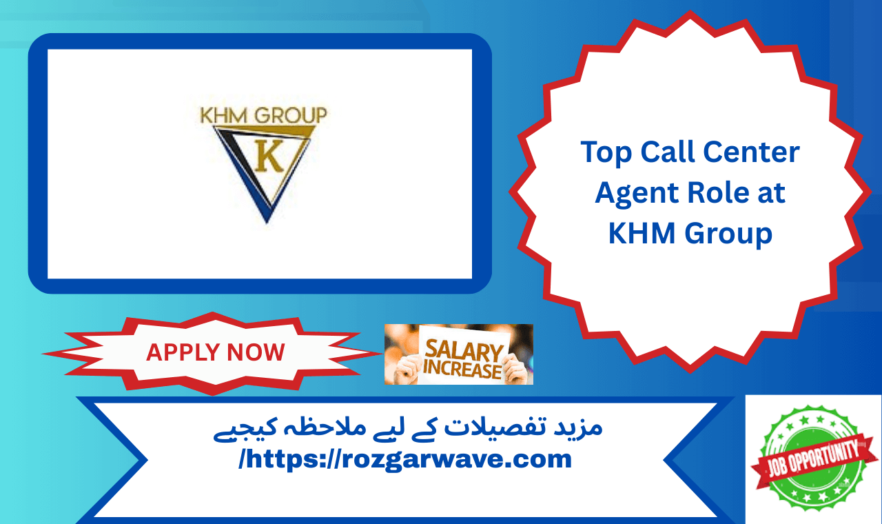 Call center agent assisting students with international study options over the phone at KHM Group office.