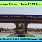DHA Lahore Patwari Jobs 2025 Apply Now