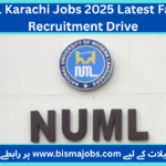 NUML Karachi Jobs 2025 Latest Faculty Recruitment Drive