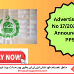Latest Government Jobs at PPSC Lahore – Advertisement No 17/2025