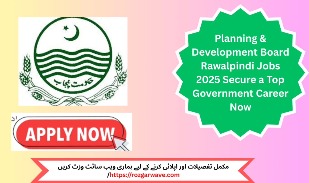  Candidates applying for Planning & Development Board Rawalpindi Jobs 2025