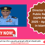Director General Public Relations DGPR PAF Jobs 2025 – Apply online for Non-Linear Editor role in Islamabad at Pakistan Air Force