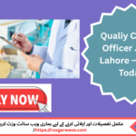 Quality Control Officer inspecting yarn at textile mill