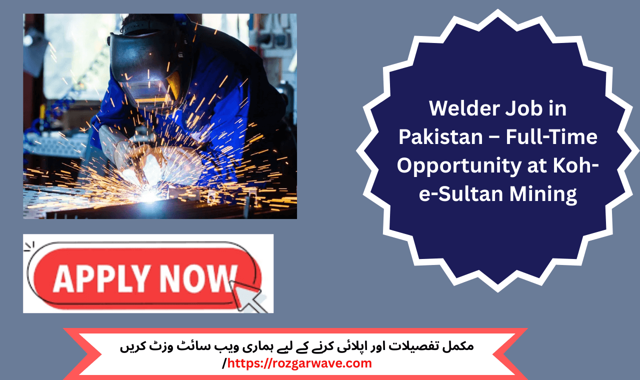 Welder operating MIG welding machine in Pakistan