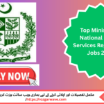 Ministry Of National Health Services Regulations Jobs 2025 – Islamabad Opportunities