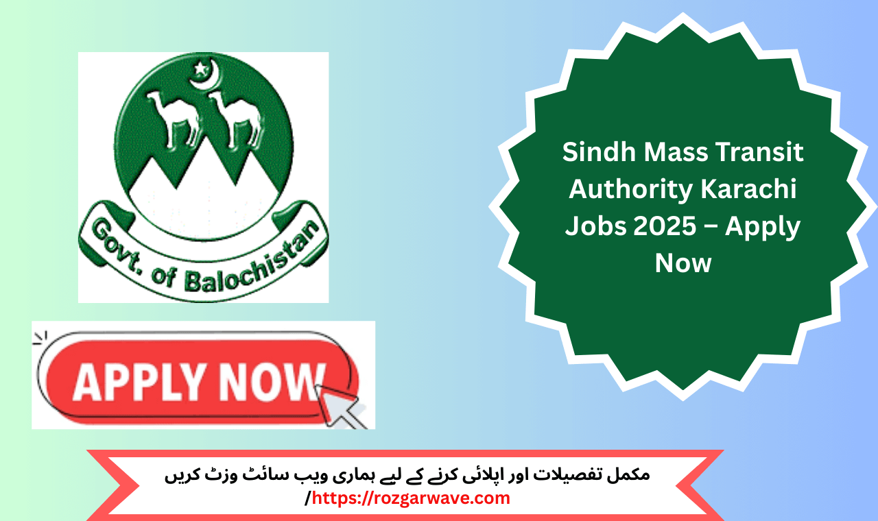 Government jobs at Irrigation Department Quetta in 2025 – clerk, driver, computer operator, and other roles available