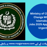 Ministry of Climate Change MOCC Islamabad Jobs 2025 Apply Now Urgent