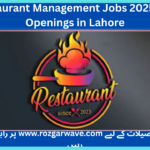 Restaurant Management Jobs 2025 Hot Openings in Lahore