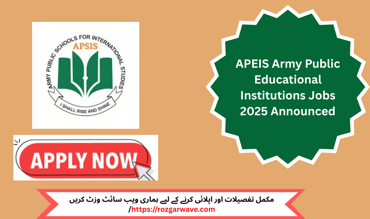 APEIS Army Public Educational Institutions Jobs 2025 for Accountant in Peshawar announced in June 2025